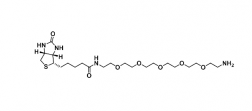 Biotin-PEG5-amine(图1)